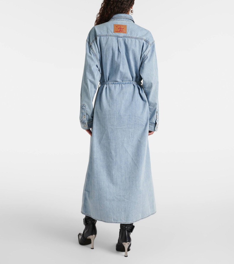 Evergreen Paris' Best denim shirt dress 3