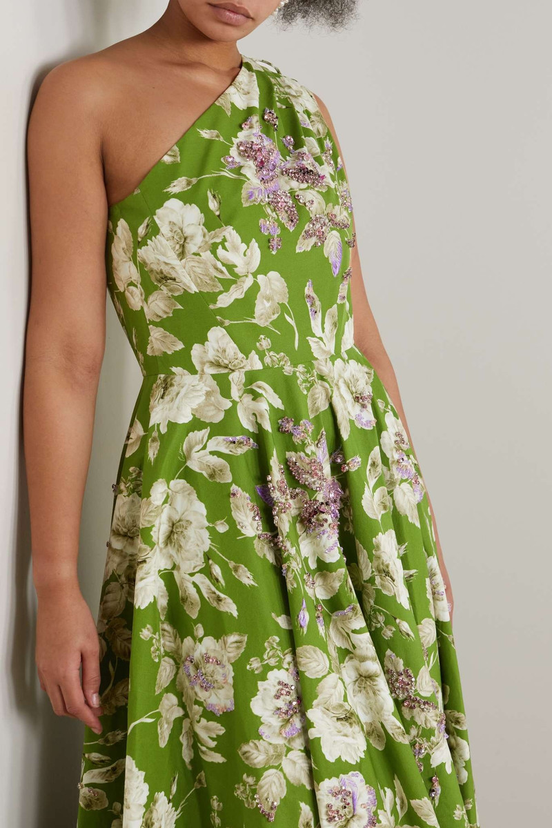 Johanne one-shoulder crystal-embellished cotton-faille gown 5