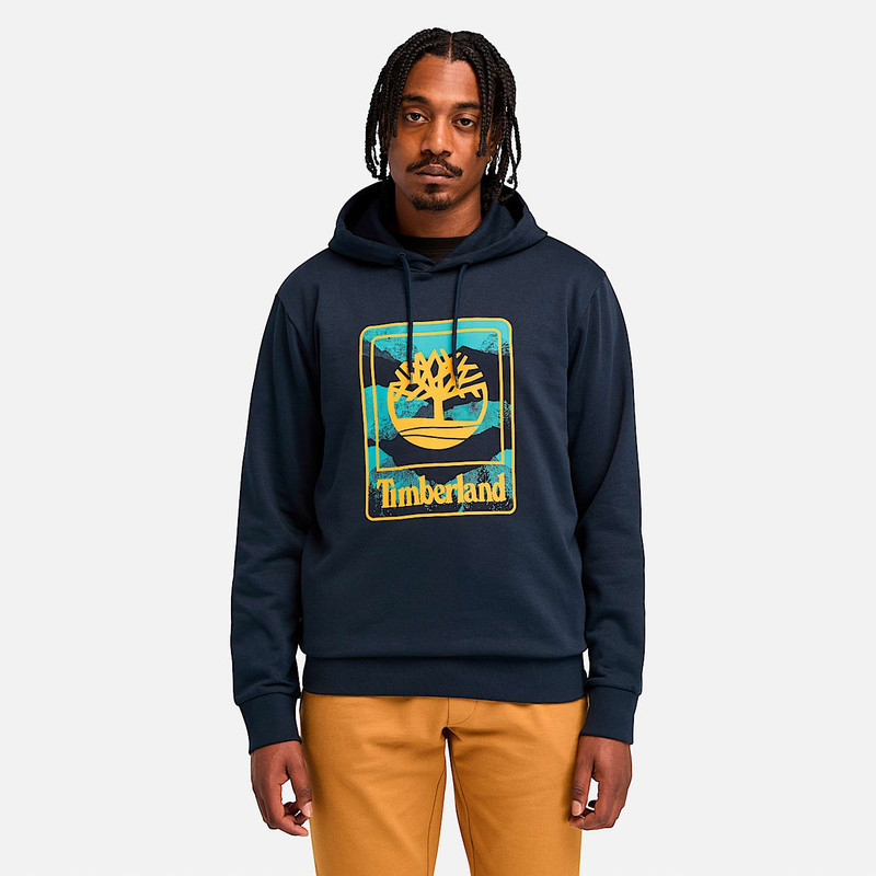 Timberland Men's Outdoor Graphic Brushback Hoodie outlook