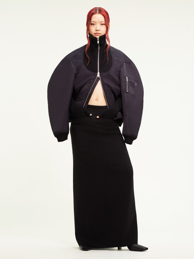 courrèges COCOON EXTRA RIB BOMBER JACKET outlook