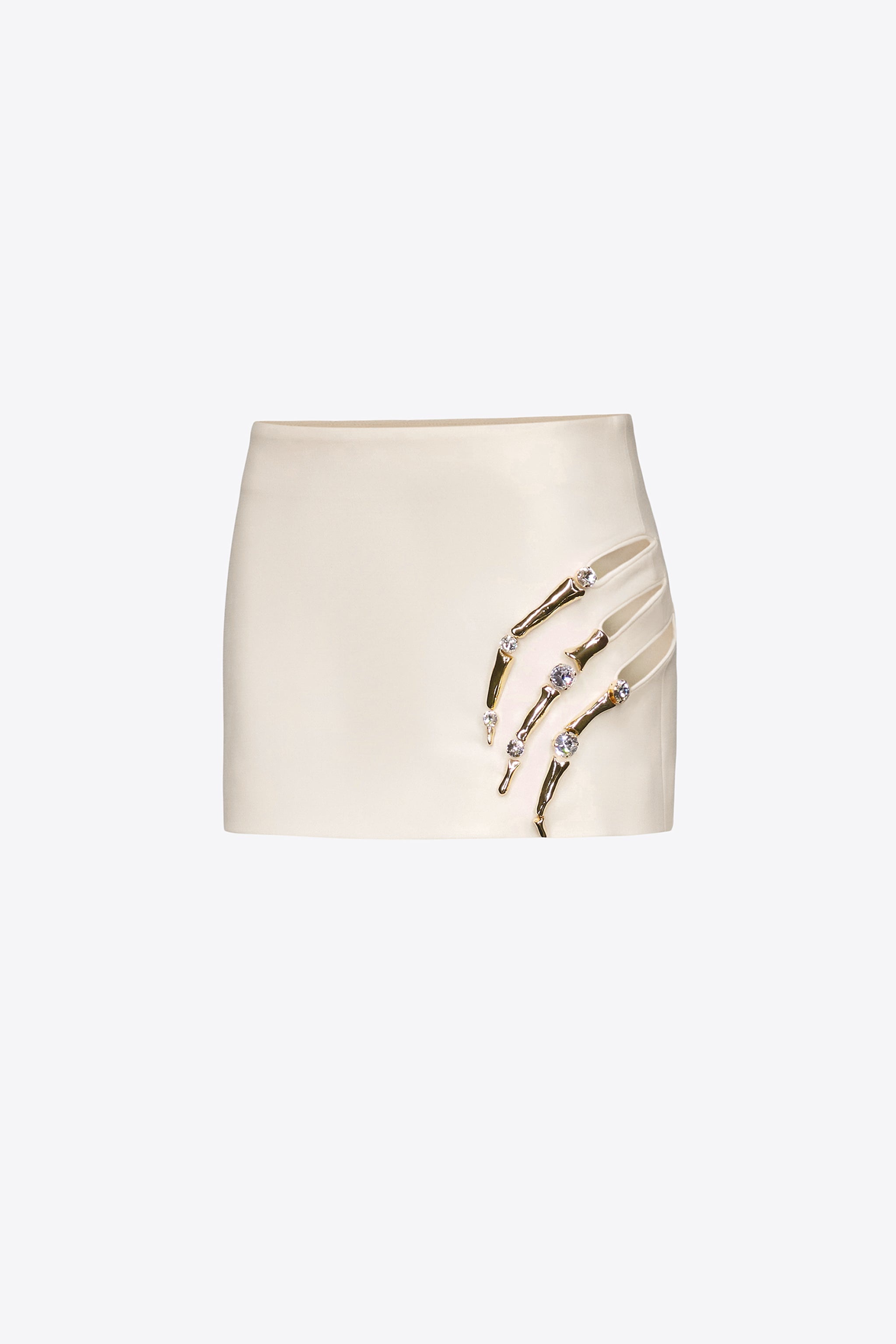 CLAW CUTOUT MINI SKIRT - 2