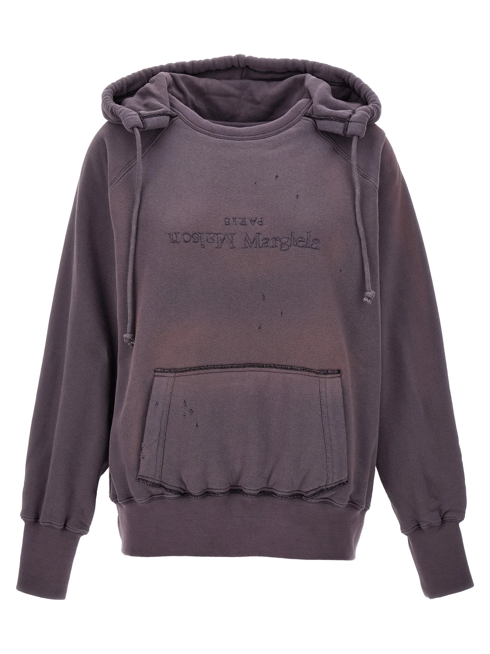Maison Margiela Women 'Logo Reverse' Hoodie - 1