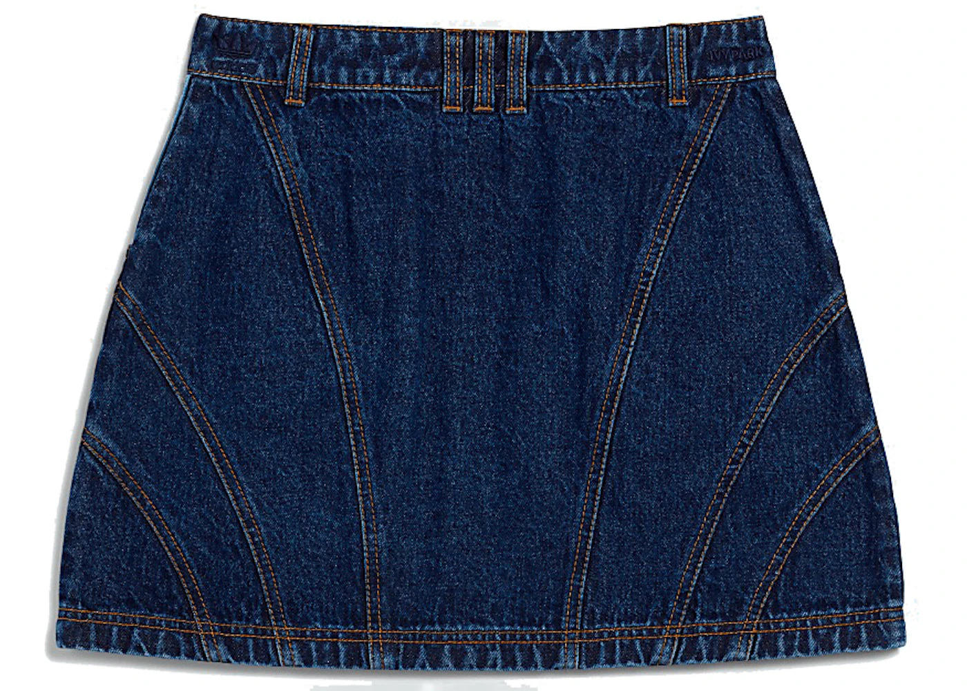 adidas Ivy Park Denim Skirt Dark Denim - 2