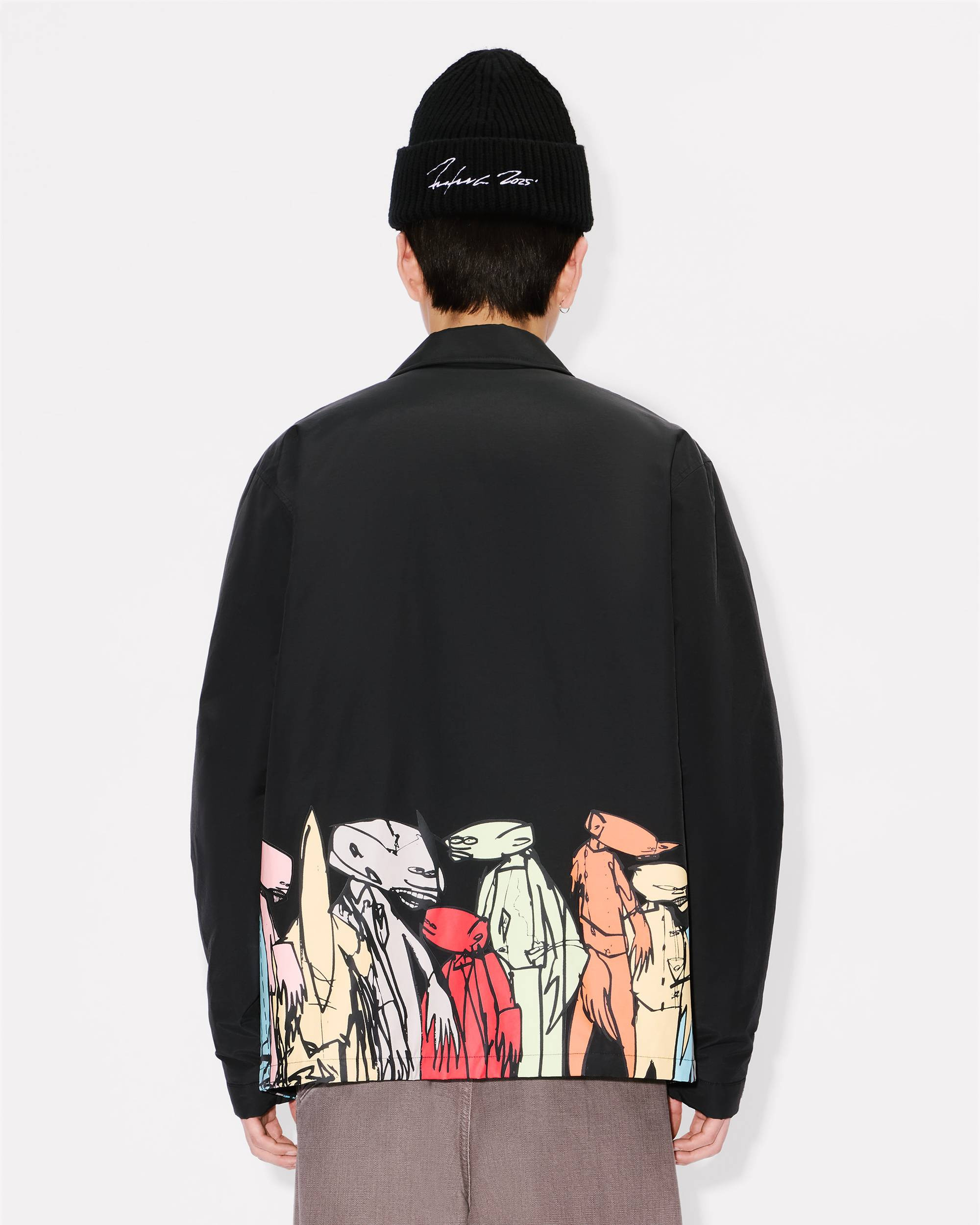 'Kenzo x Futura 2000' padded coach jacket - 5