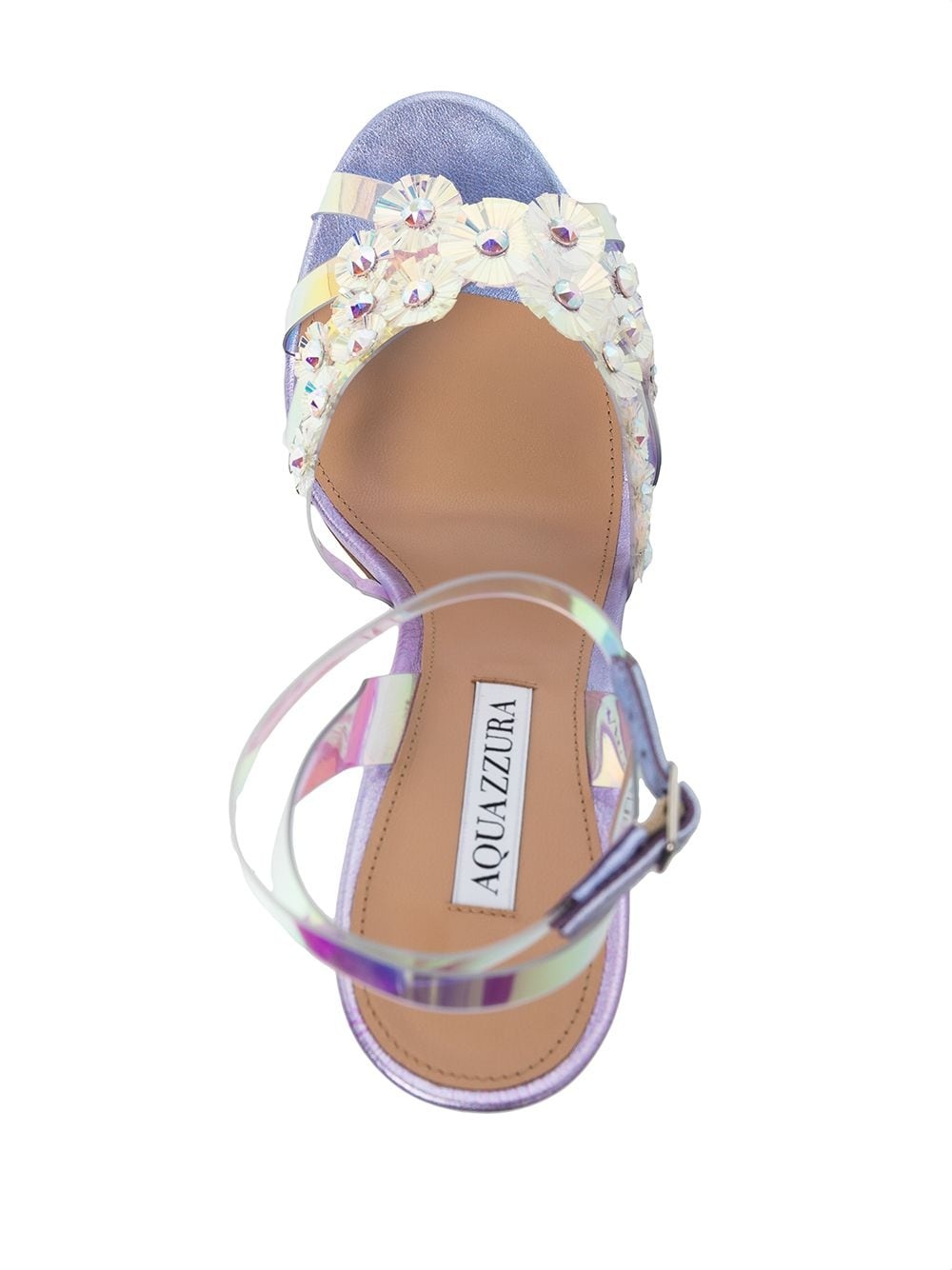 Meteorite iridescent sandals - 4