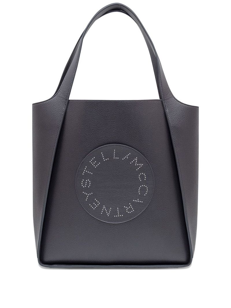 logo-plaque tote bag 1