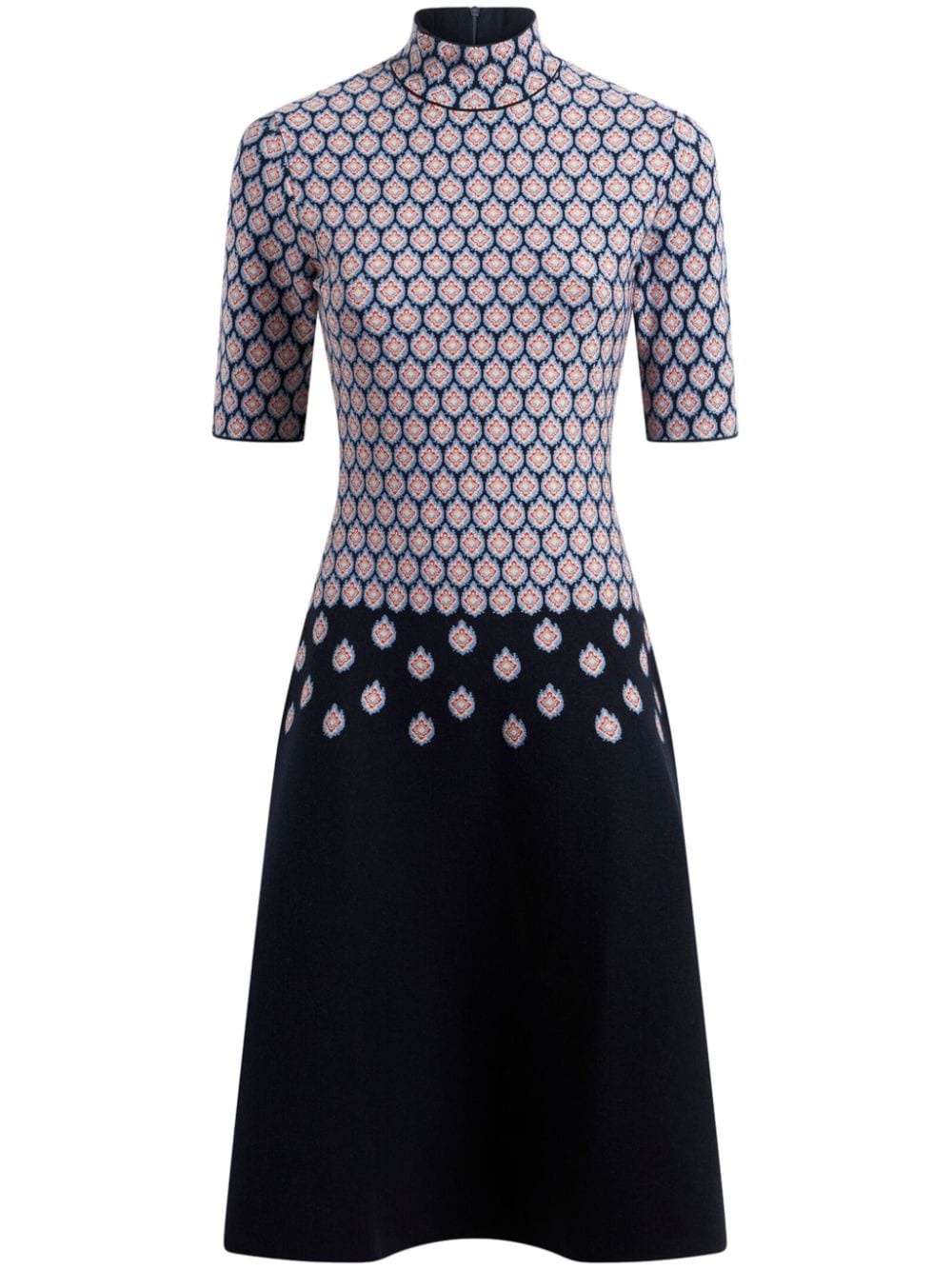 jacquard dress - 1