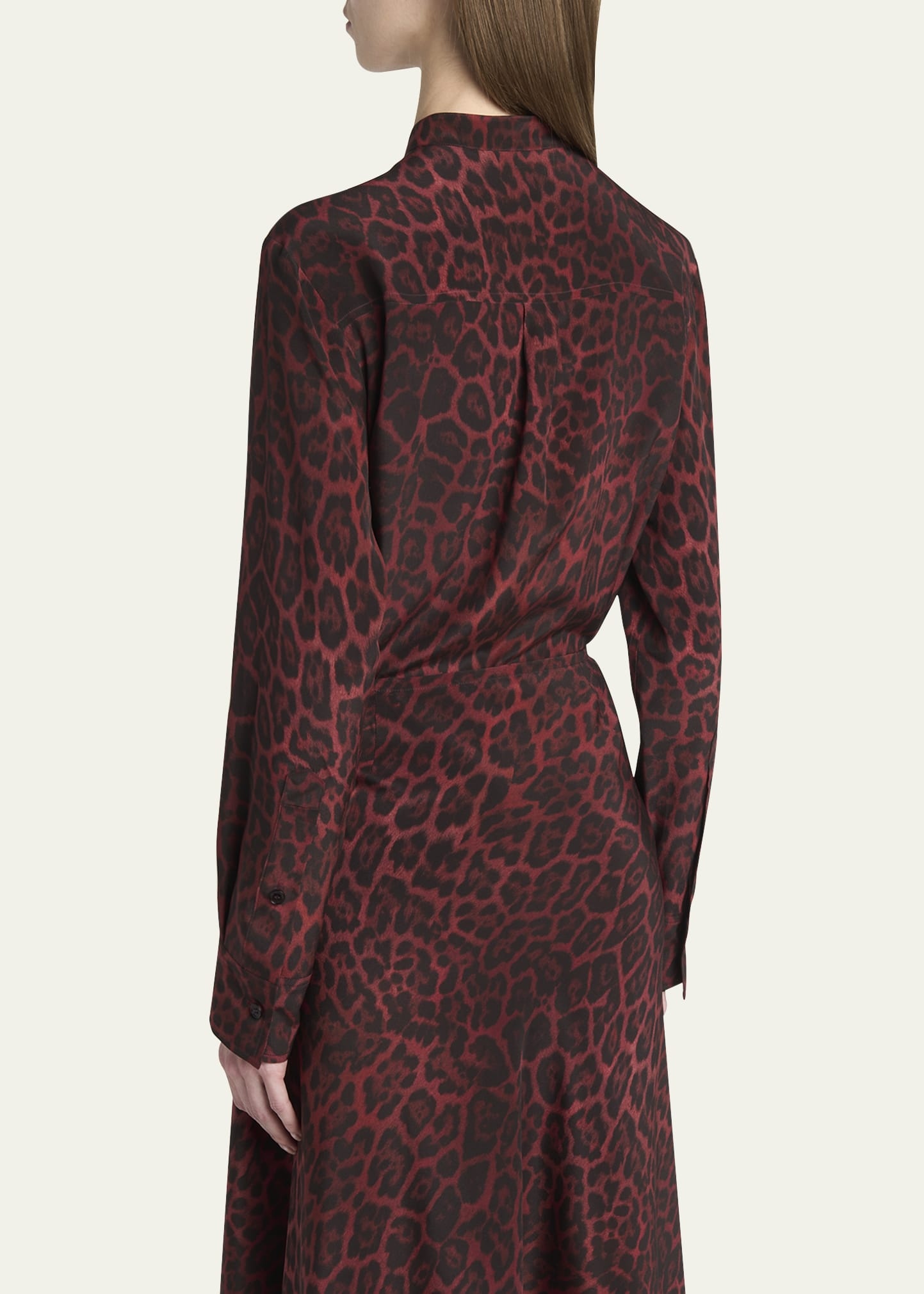 Ava Henley Leopard Print Blouse - 3