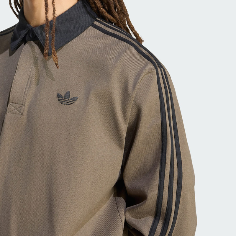 3-STRIPES RUGBY LONGSLEEVE POLO 6