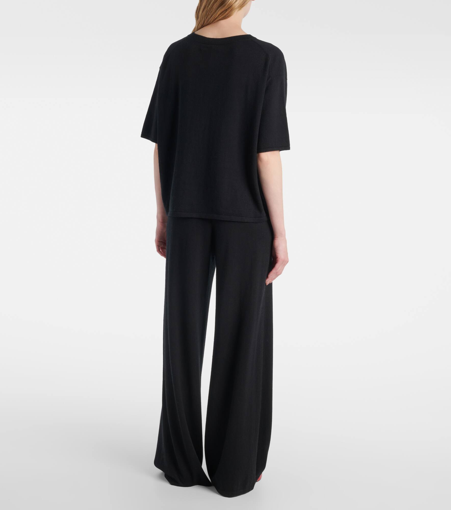 Rubie cotton and cashmere T-shirt - 3