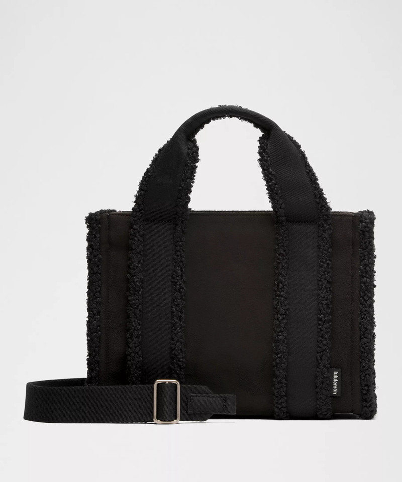 Boxy Mini Tote Bag 4.5L *Faux Shearling Trims 3