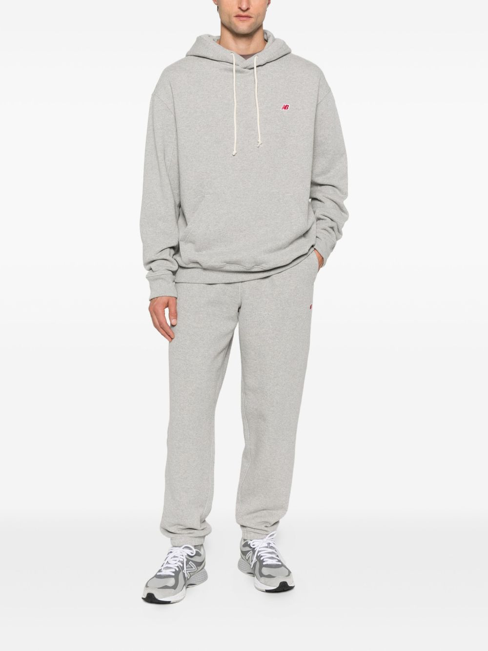 logo-embroidered hoodie - 2