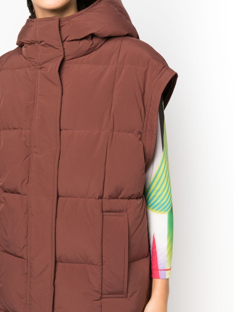detachable-sleeve padded jacket 6