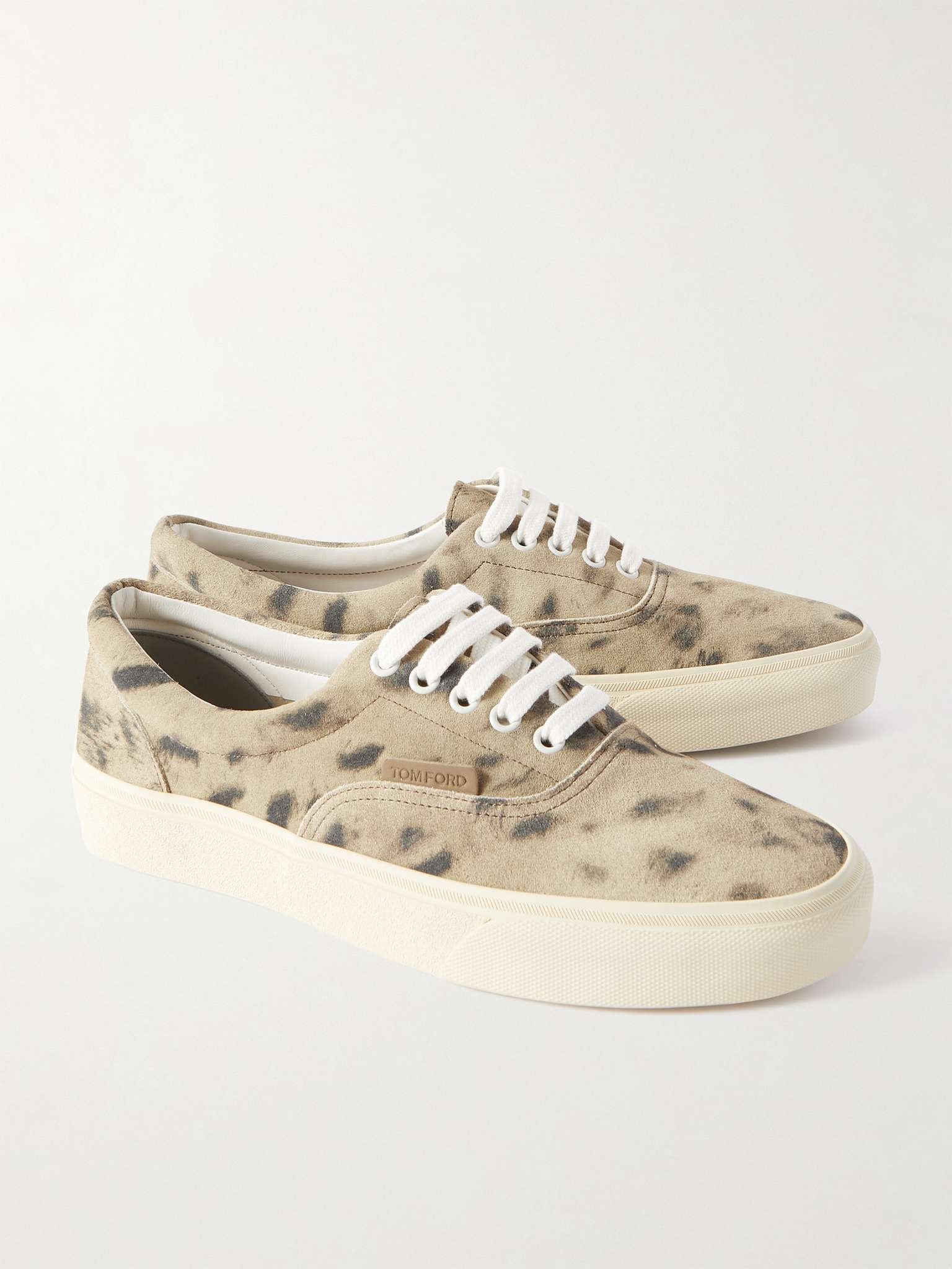 Jude Cheetah-Print Suede Sneakers - 4
