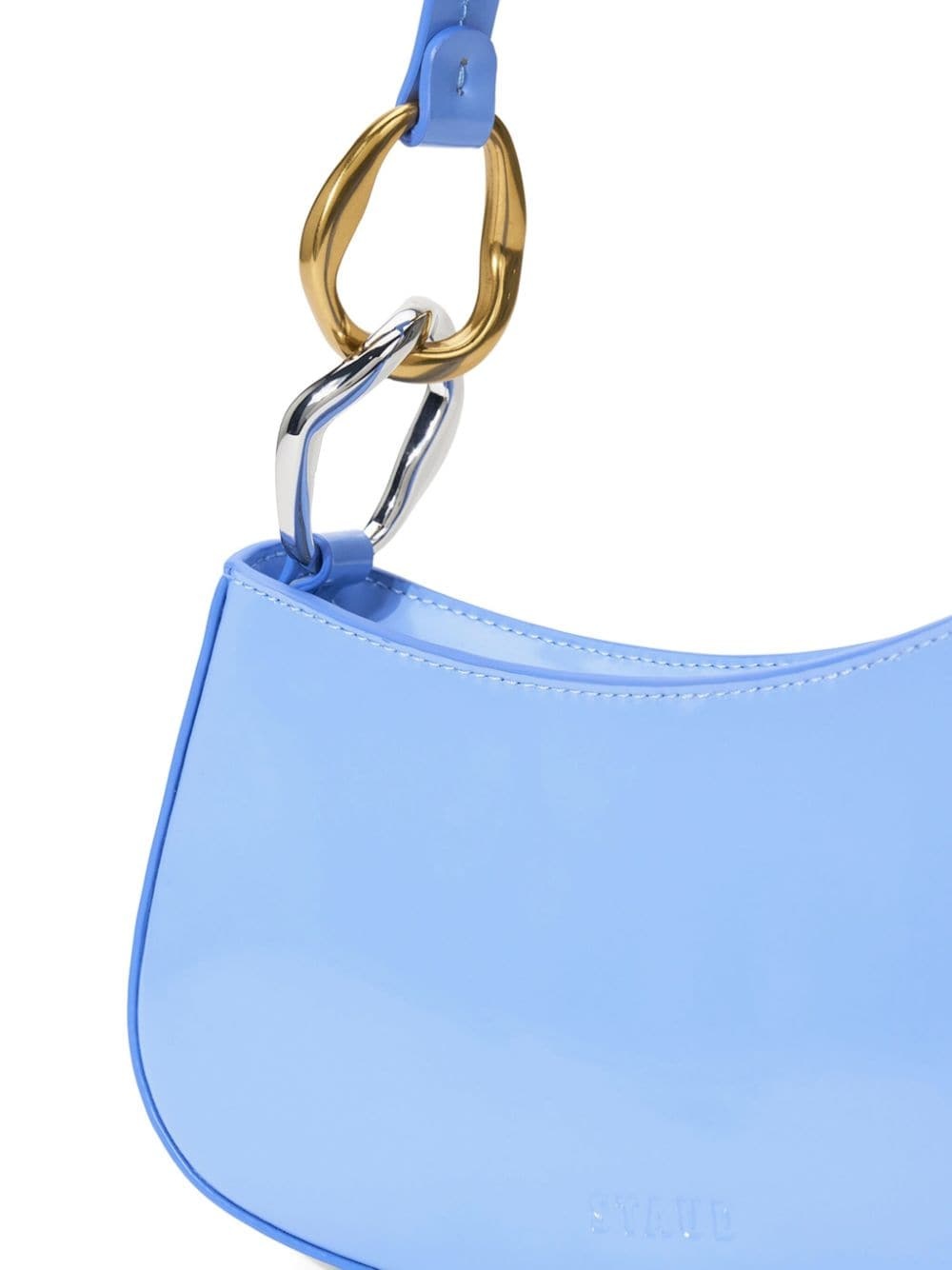 Ollie patent-leather shoulder bag - 3