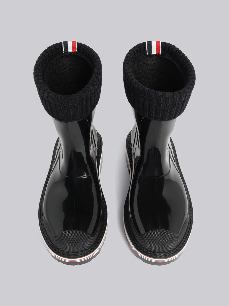 Molded Rubber Mid Calf Rain Boot 4