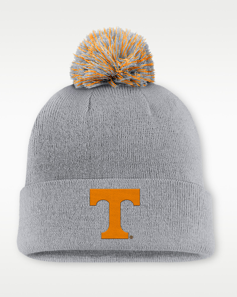 Tennessee Primetime Campus Toned Men's Nike College Cuffed Pom Beanie 1