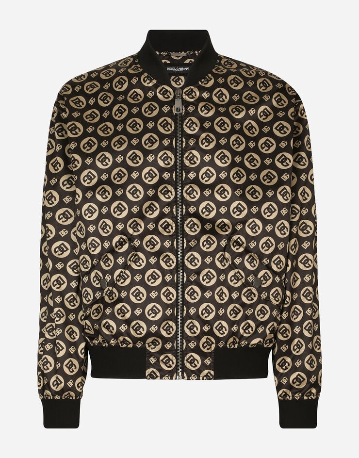 Dolce & Gabbana Reversible Jacket With Dg Monogram Print And Logo