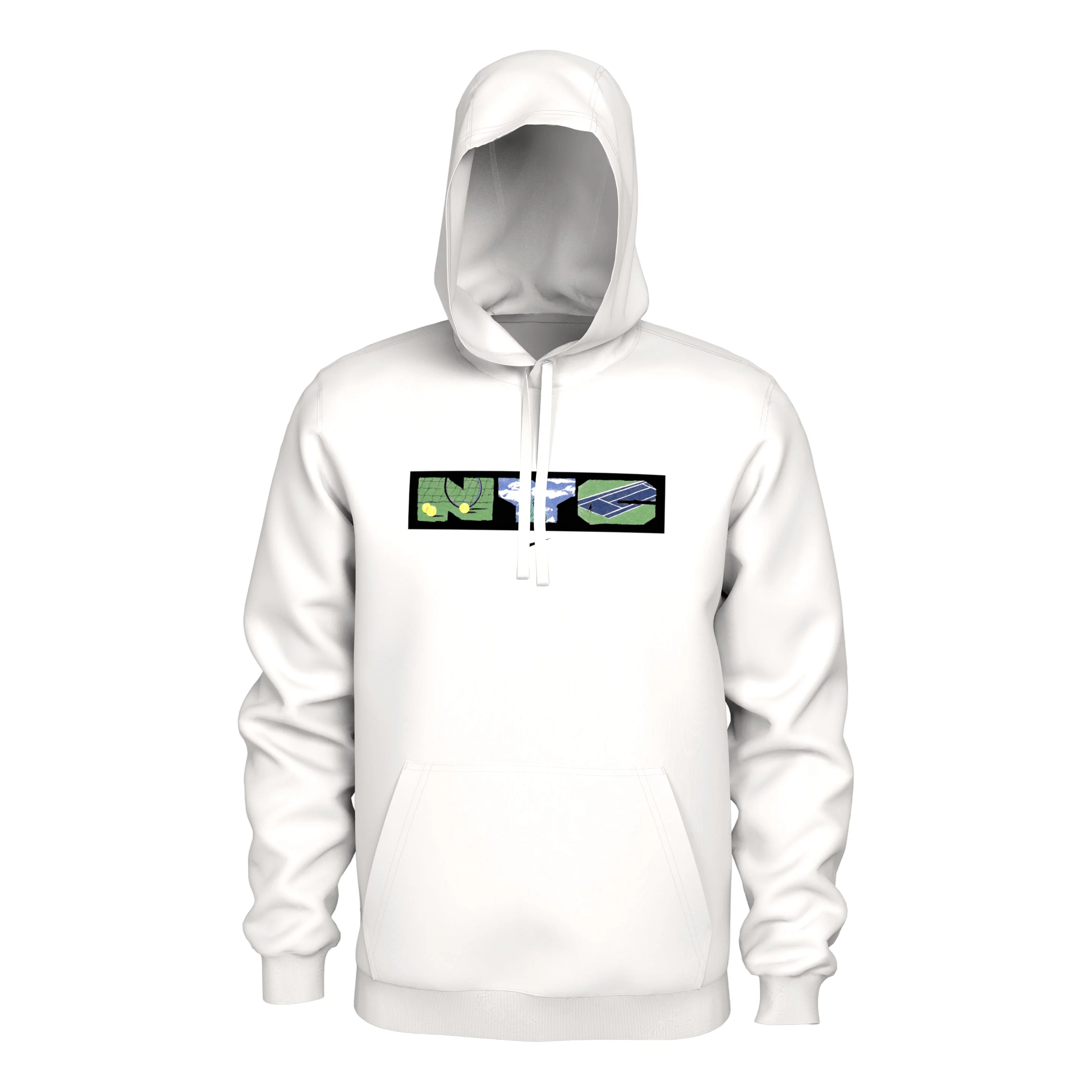 Nike Court Hoodie 'White' JU1465-100 - 1