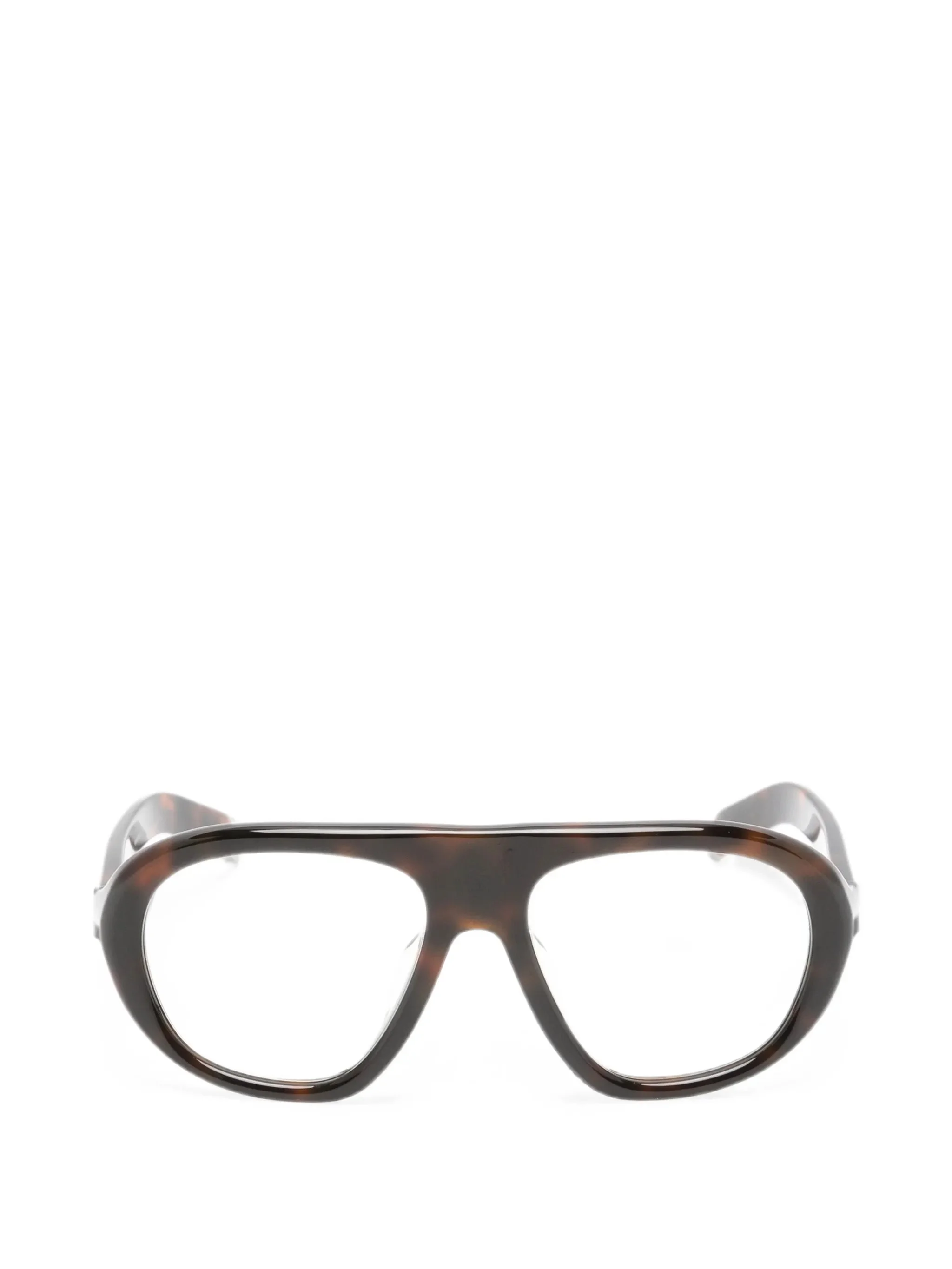 Prada Tortoiseshell-effect Pilot-frame Sunglasses - 1