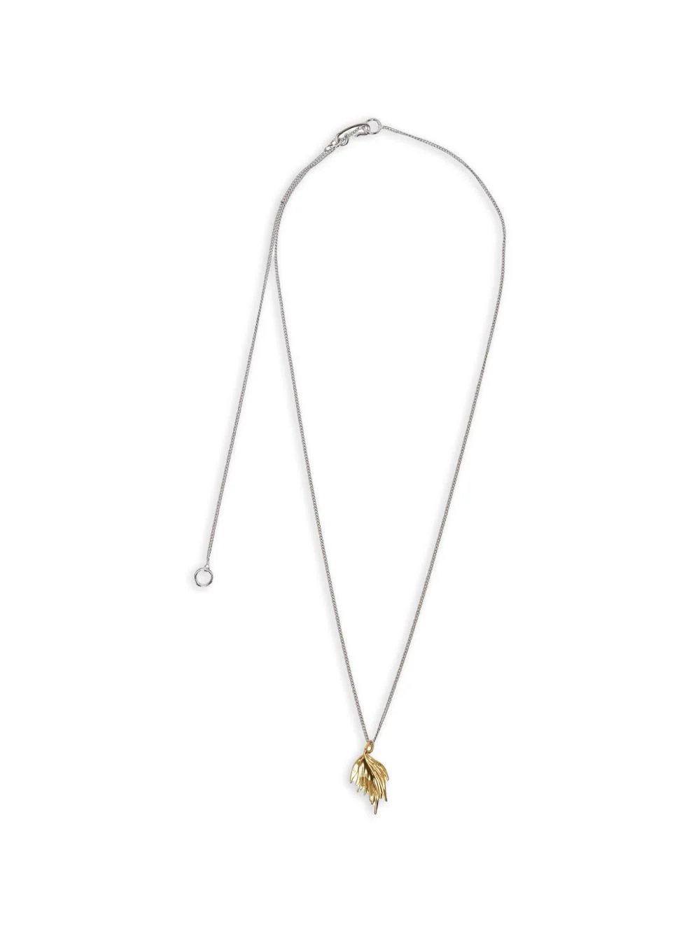 leaf-pendant necklace - 1