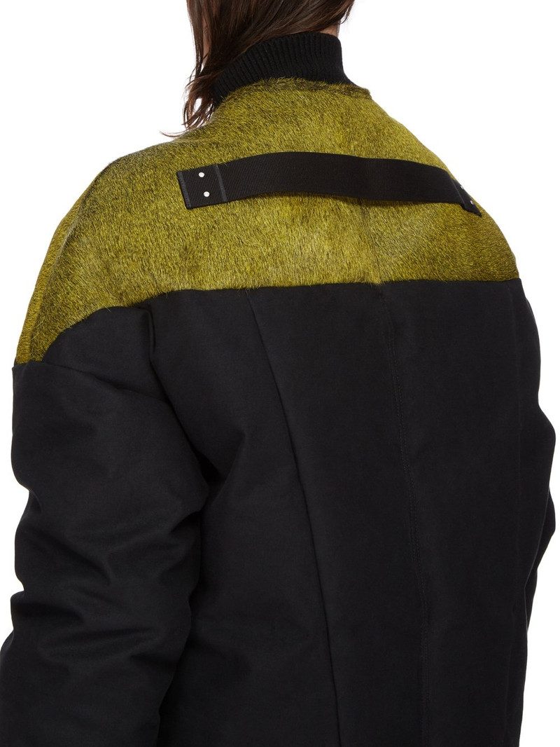 Calf Hair-Trimmed Cotton-Canvas Down Jacket 5