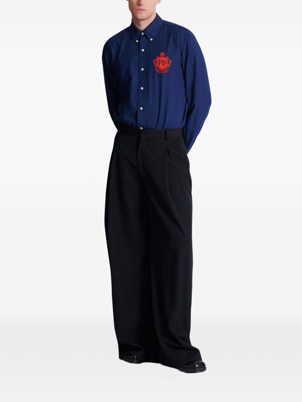 embroidered cotton shirt - 2
