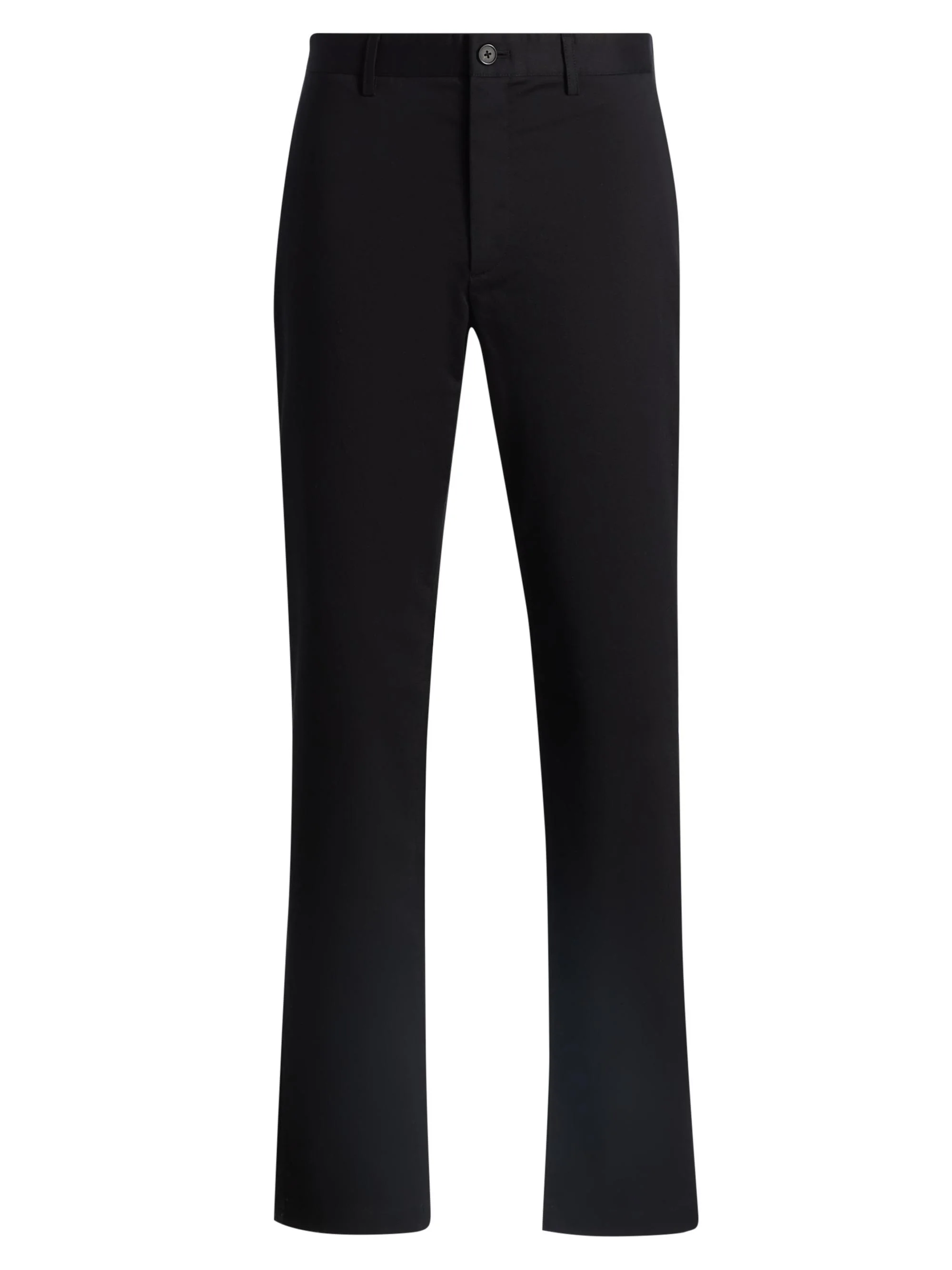 Men's Zaine Cotton Straight-Leg Pants - Black - 1