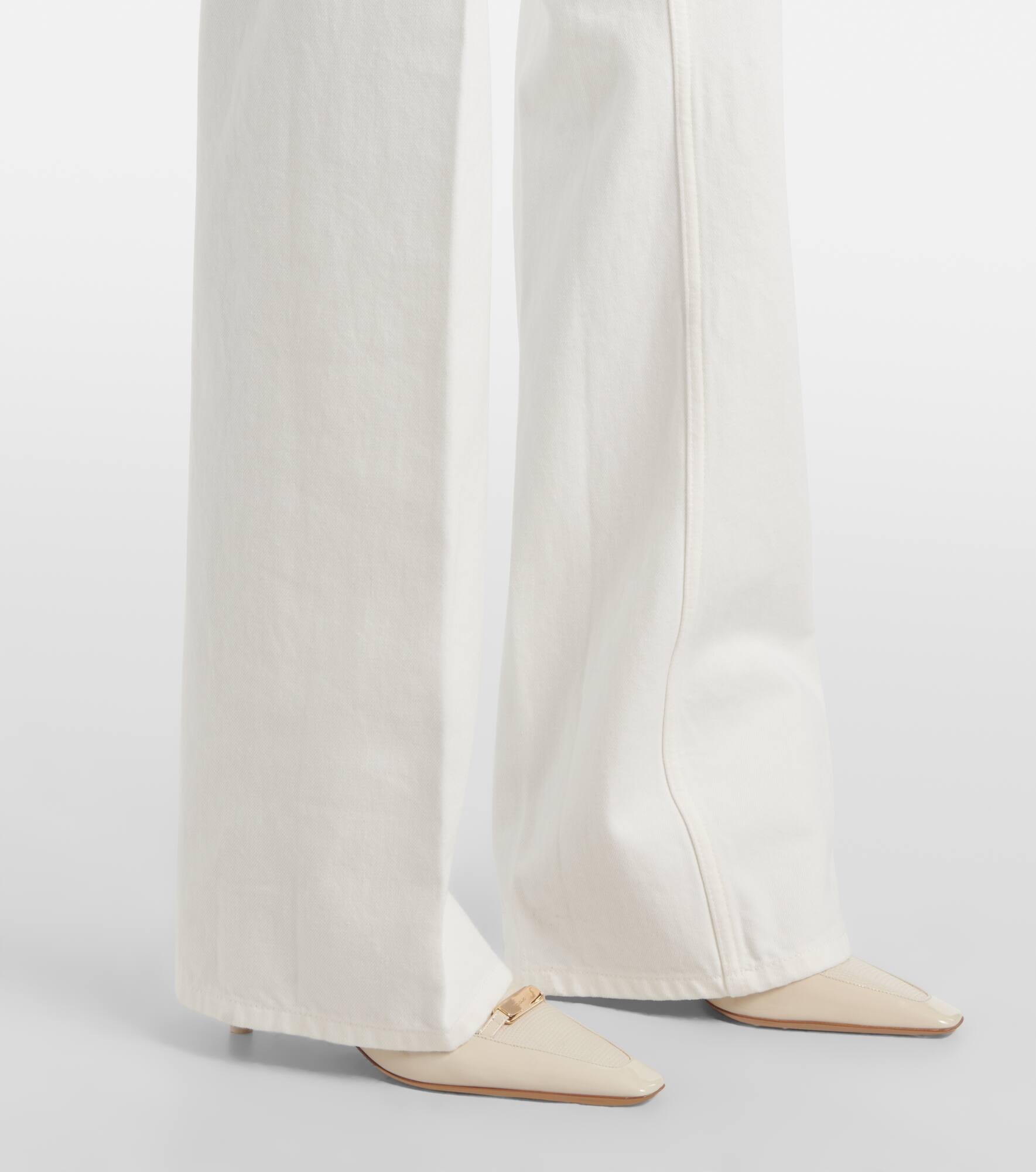 Mid-rise straight jeans - 5