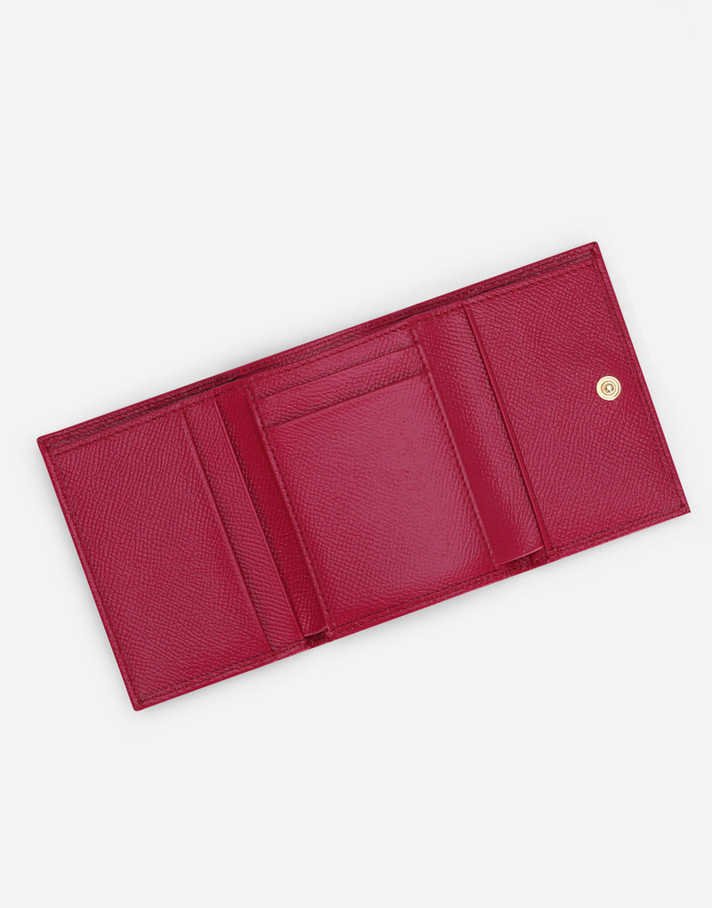 Dolce & Gabbana Dauphine calfskin French-flap wallet outlook