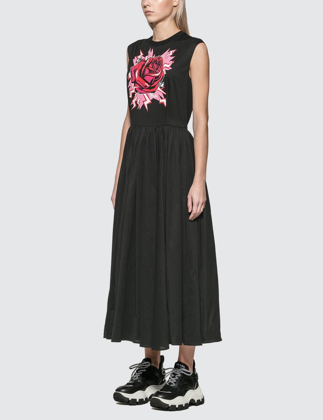 JWP St. Rose Graphic Print Dress - 2