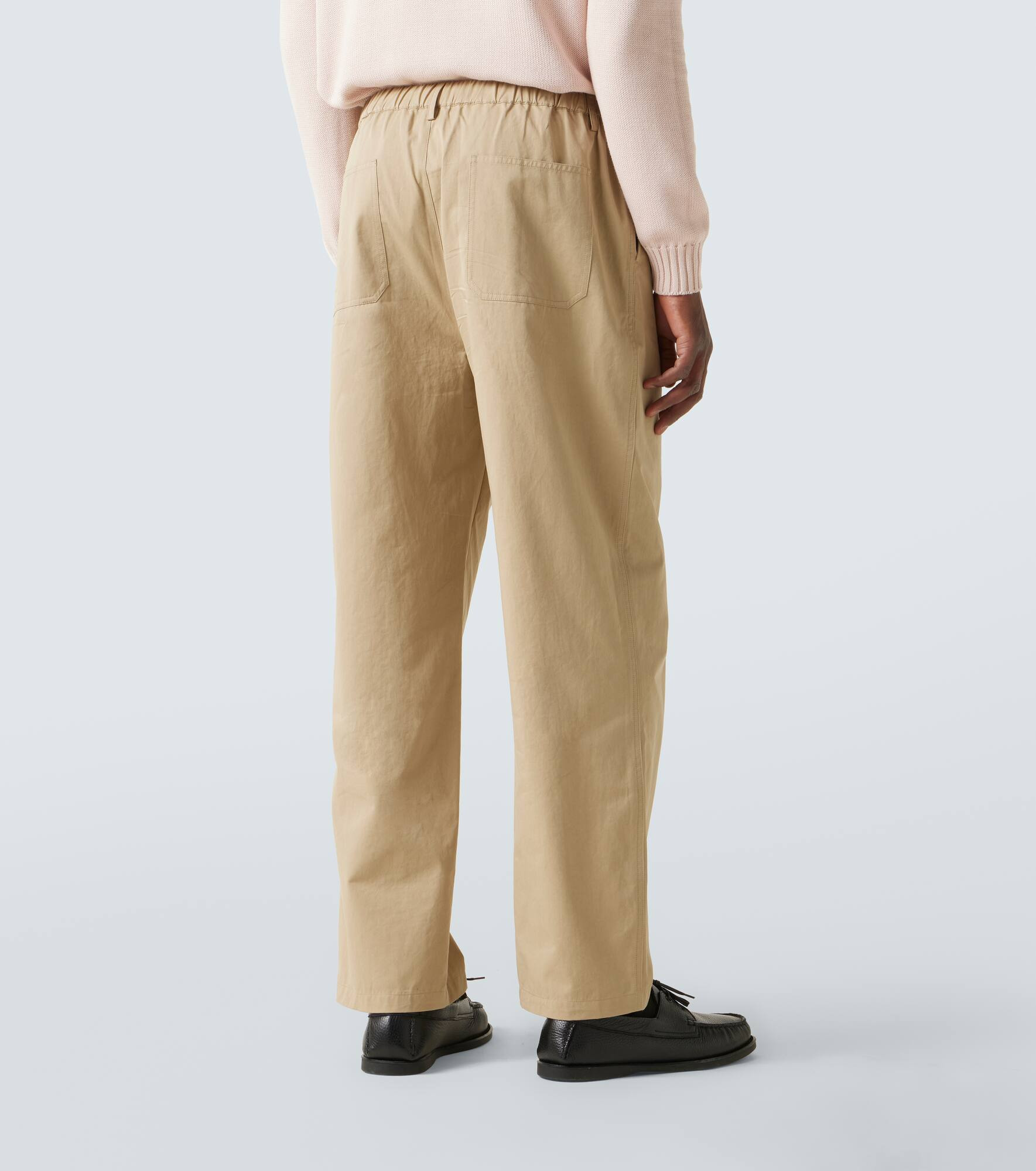 Cotton straight pants - 4