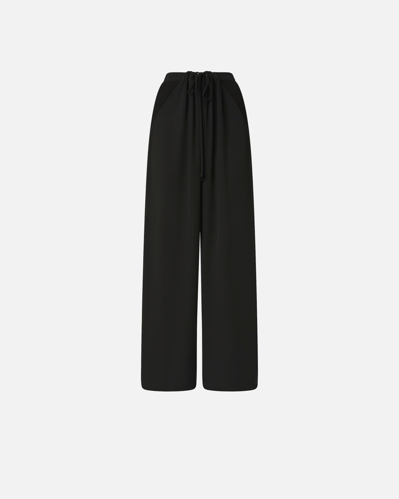 WIDE-LEG TROUSERS WITH ELASTIC WAIST 1