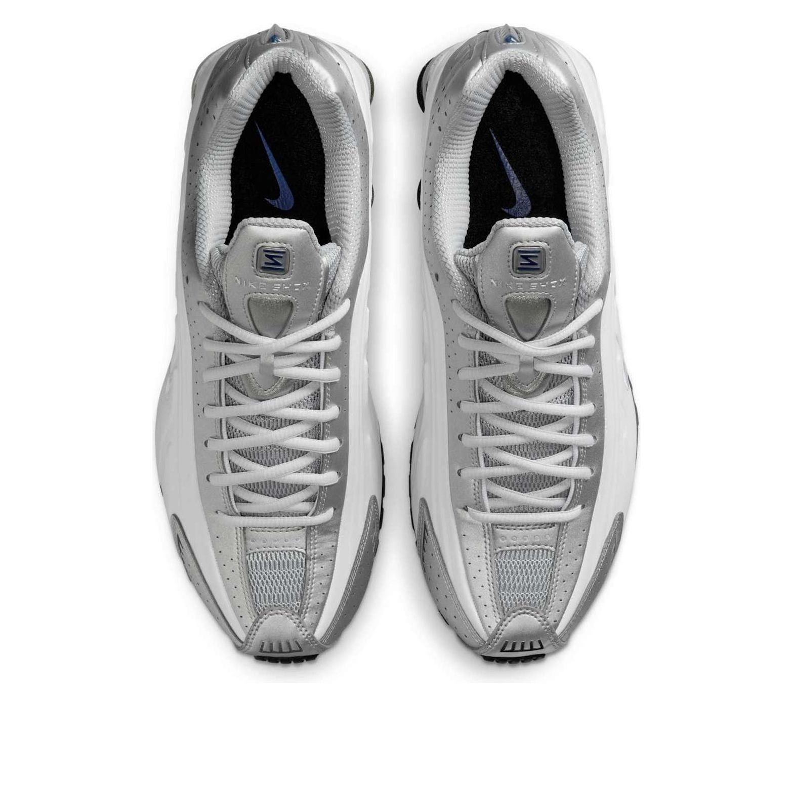 Nike Shox R4 'Metallic Silver White Royal' HQ1988-102 - 4
