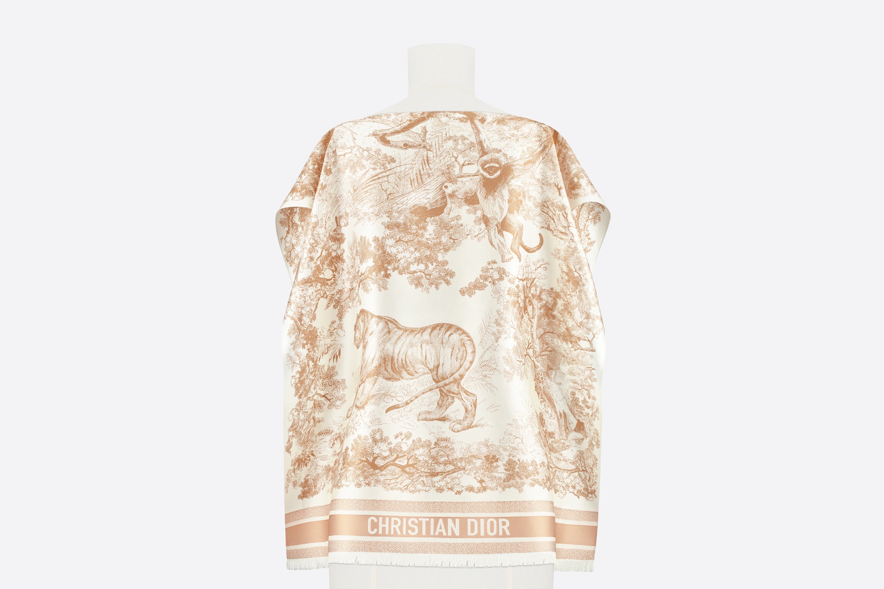 Toile de Jouy Poncho - 3