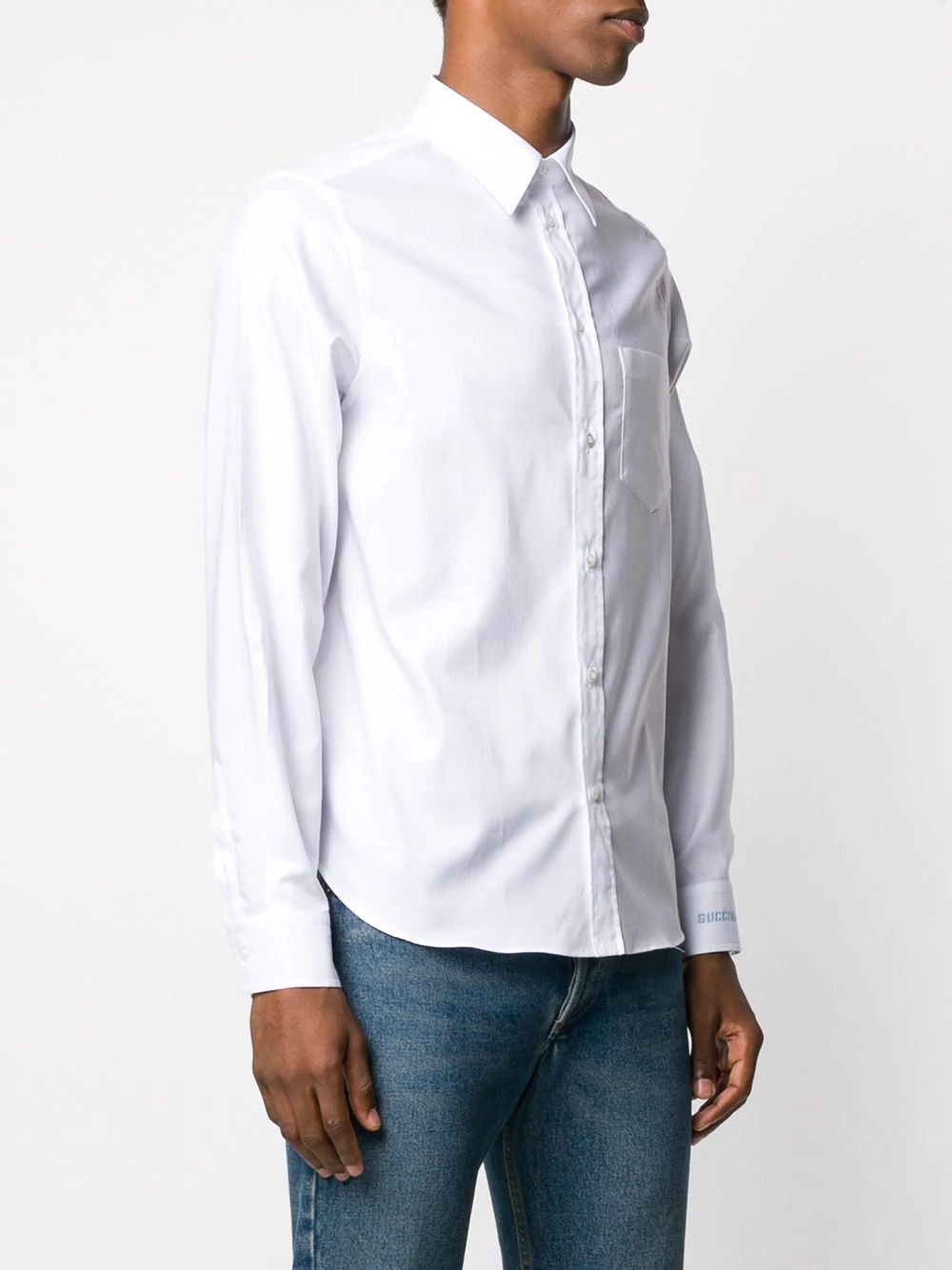 classic plain shirt - 3