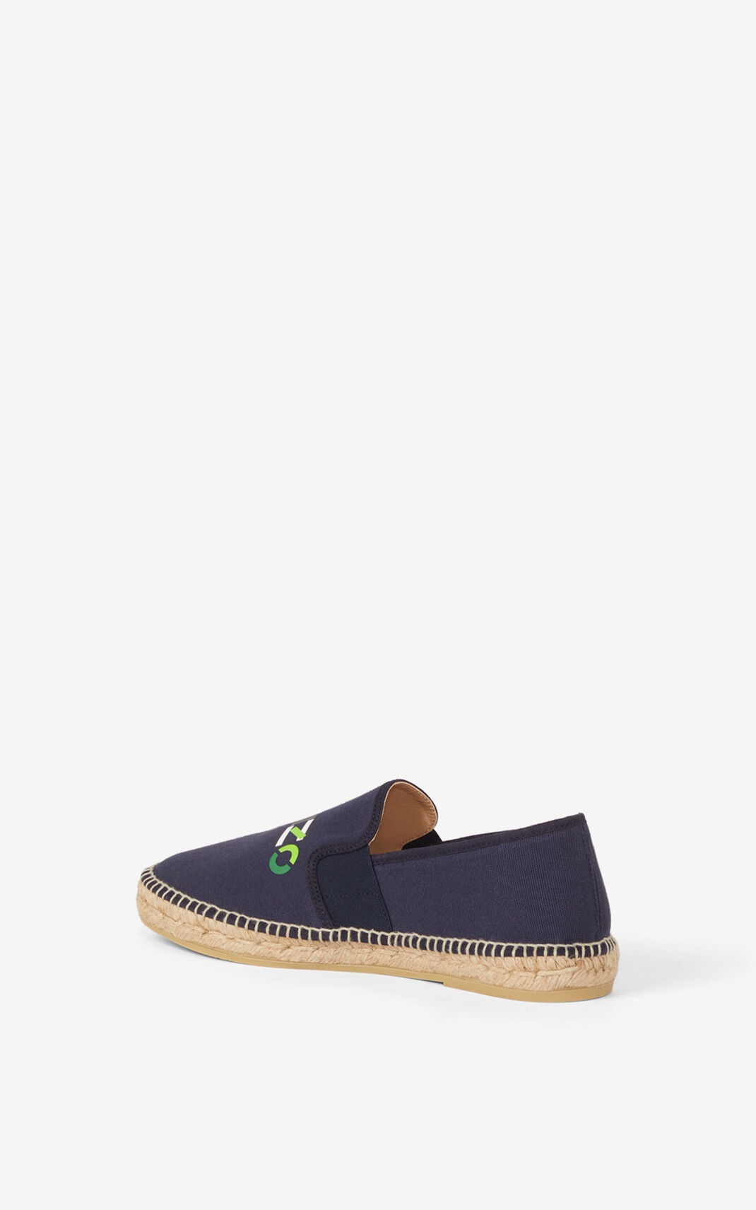 KENZO Logo elasticated espadrilles - 4
