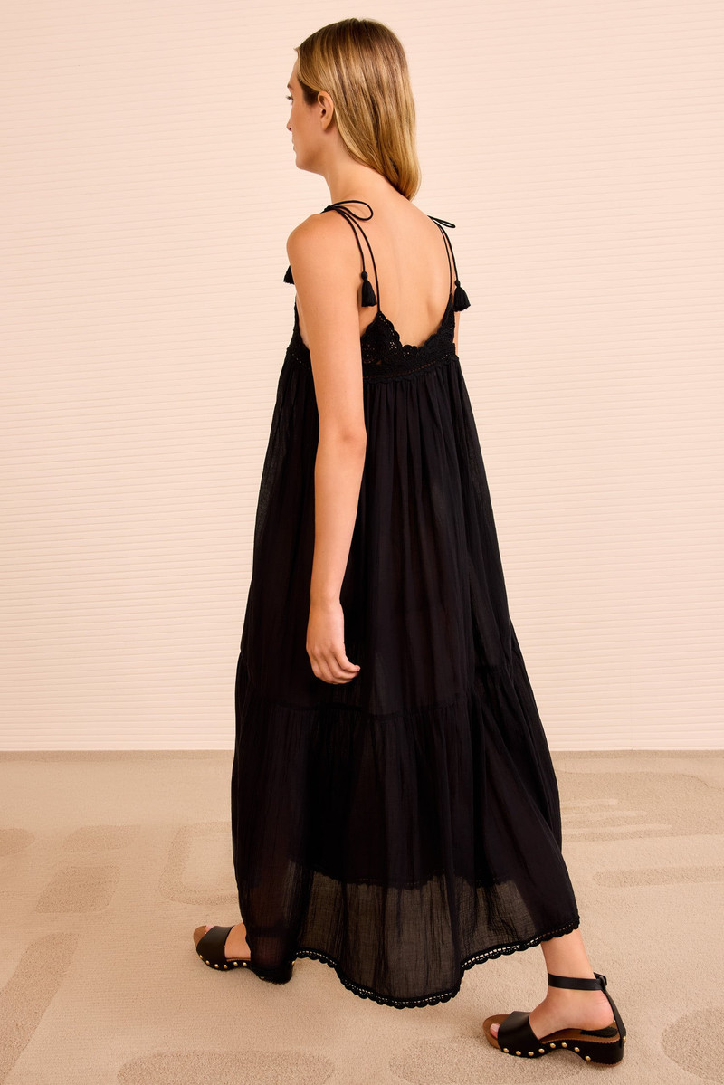 Linnea Coverup Dress with Crochet Detail 4