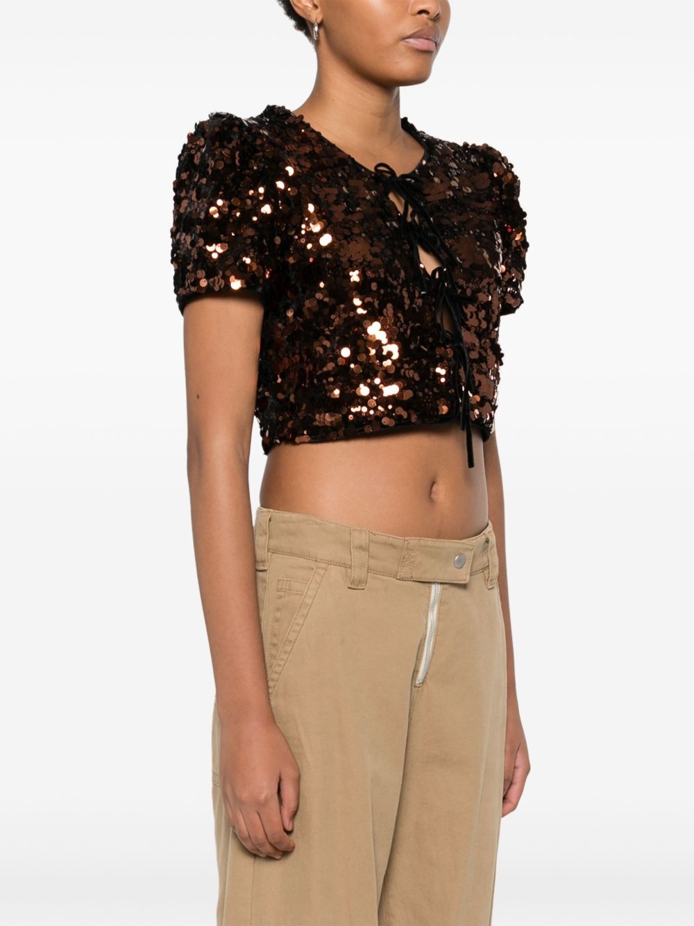 sequinned blouse - 3