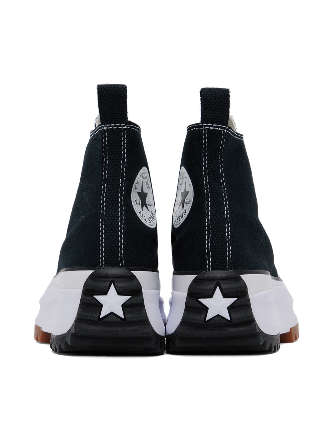 Black Run Star Hike High Top Sneakers - 2