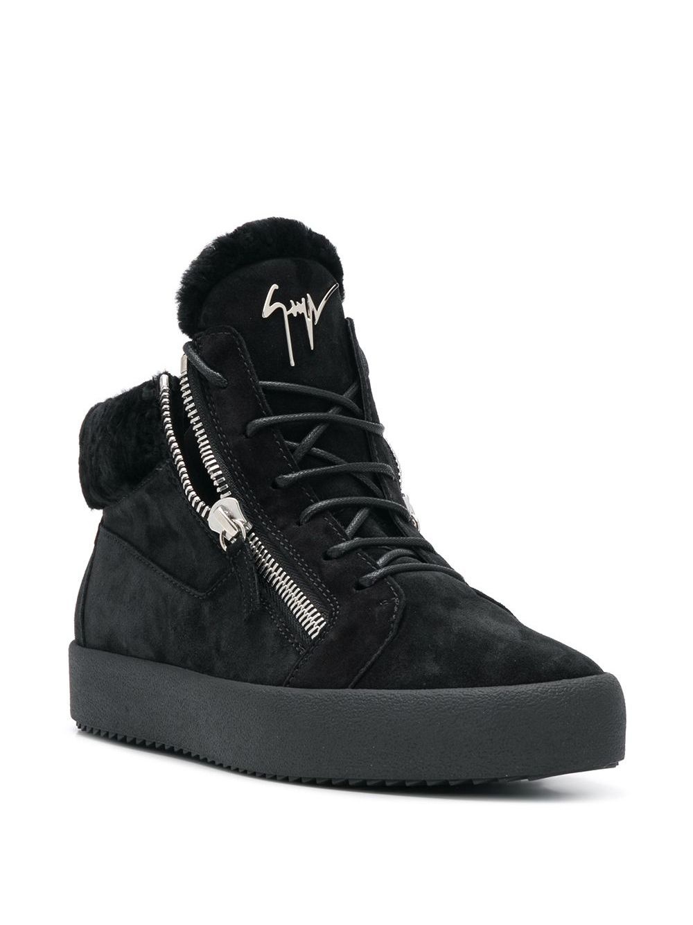 Kriss shearling lined sneakers - 2