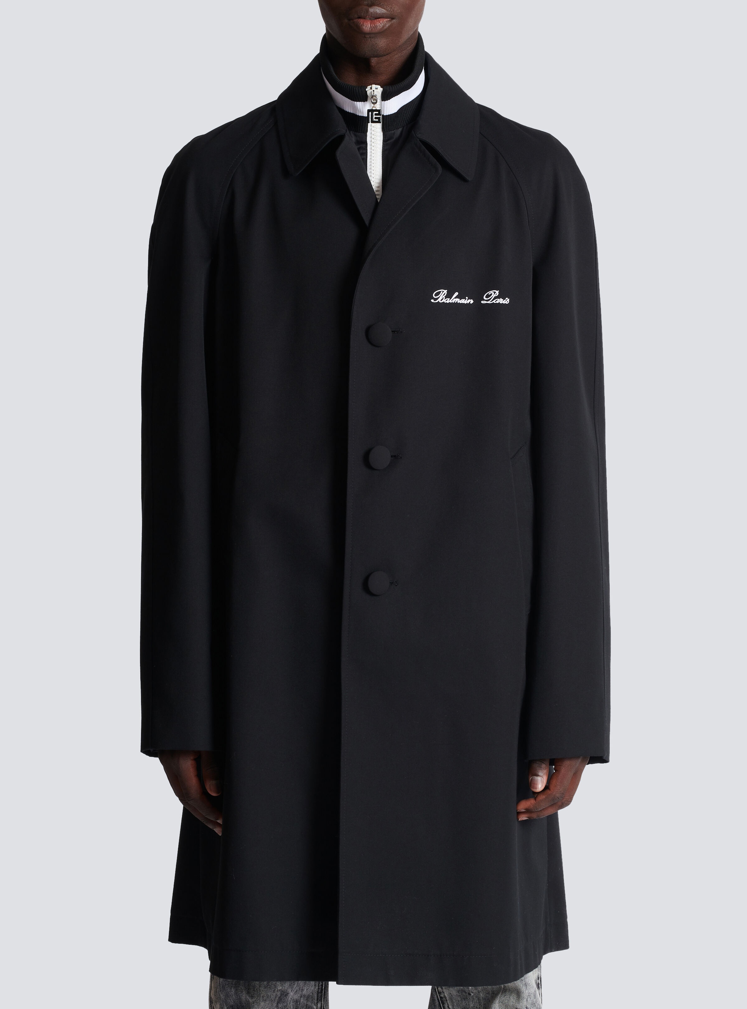 Balmain Signature car coat - 5