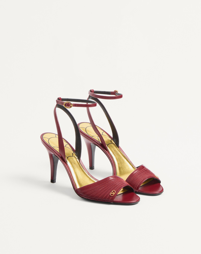 LADYCRUSH SANDAL IN KIDSKIN 85MM 3