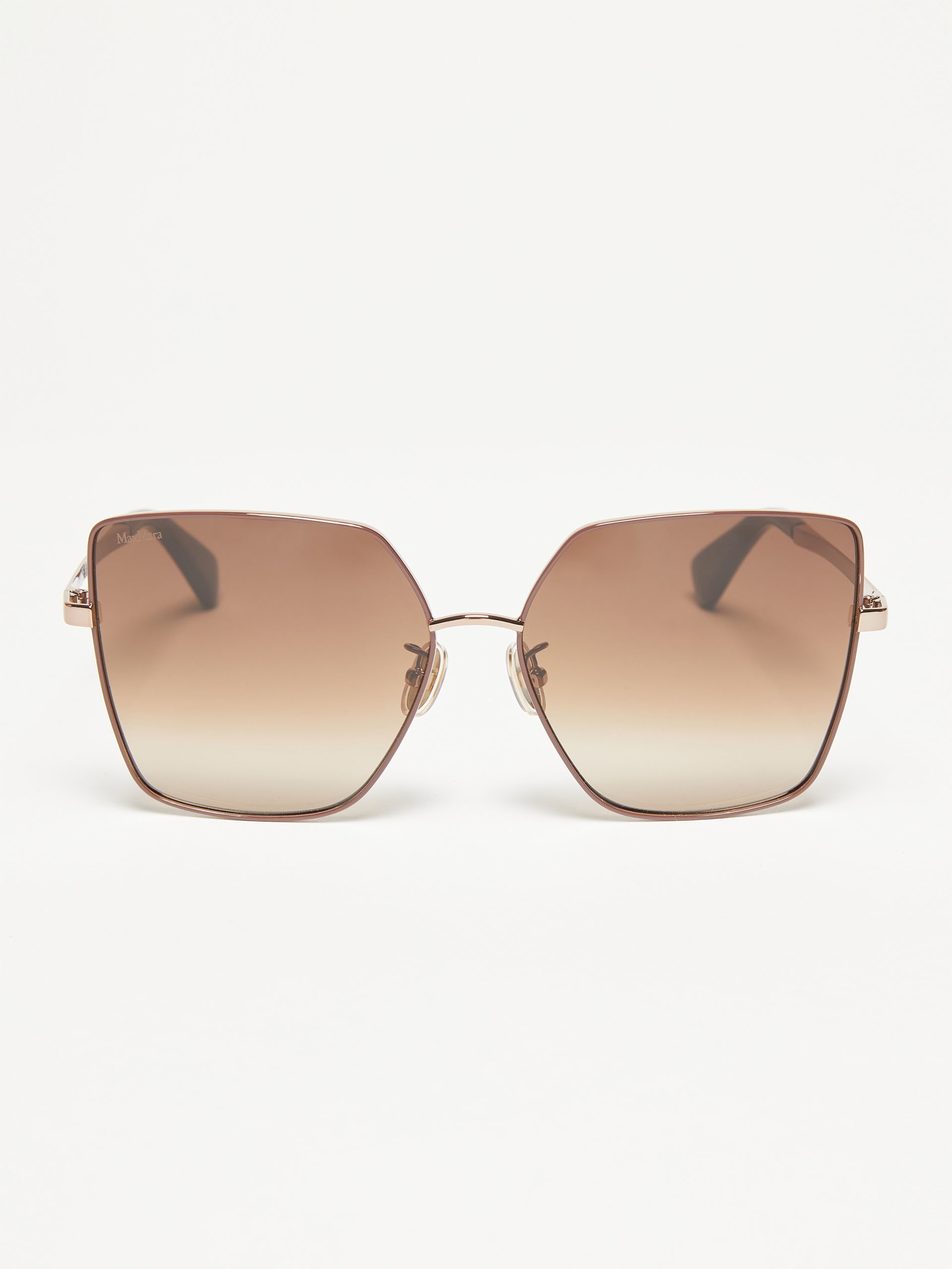 NATALIA Oversized metal sunglasses - 1