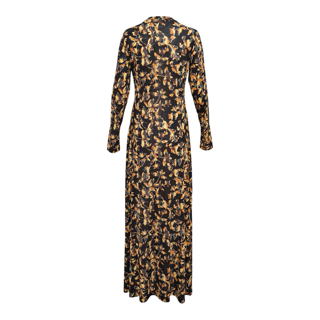 Amari Jersey Long Sleeve Dress - 2