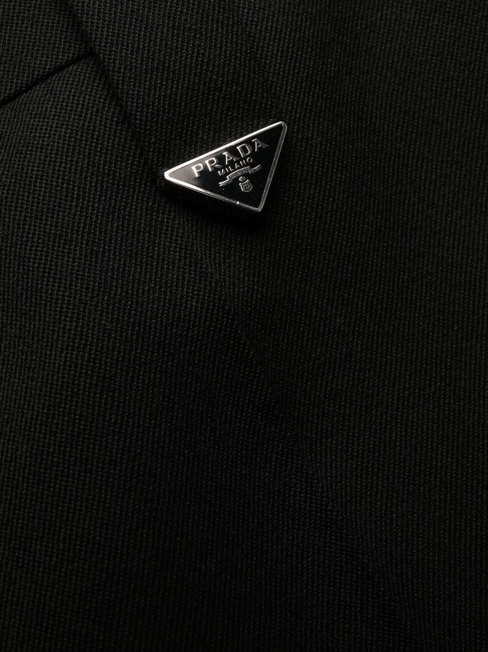logo-plaque cropped trousers - 6