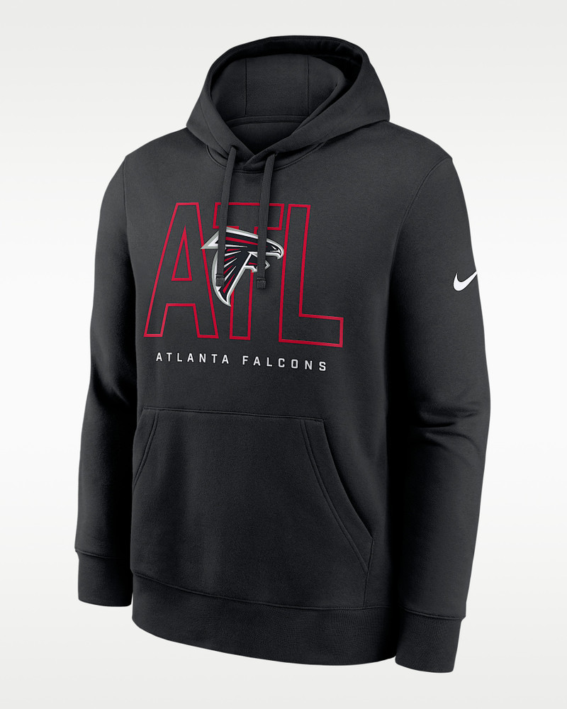 Atlanta Falcons Busted Play Club Men's Nike NFL Pullover Hoodie 1