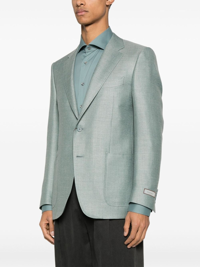 twill 직물 blazer 3