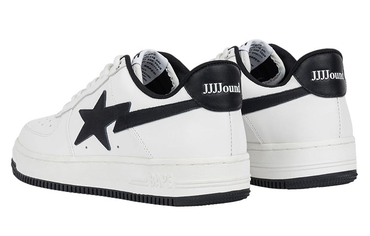 A BATHING APE Bape Sta x JJJJound 'Black/White' 1I73-191-912-BLACK - 3