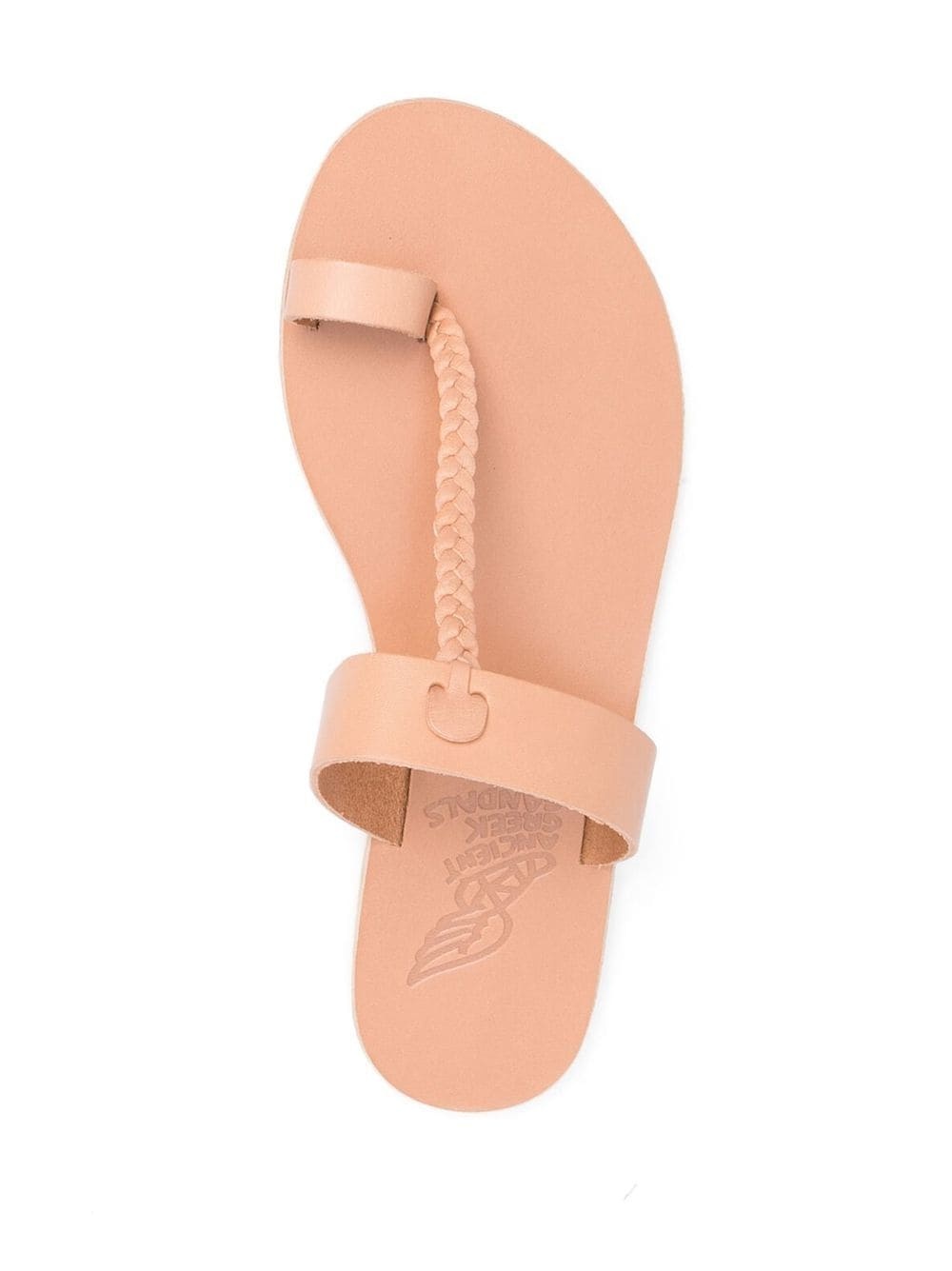 leather toe-strap sandals - 4